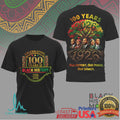 100 Years of Black History Our Legacy Leaders Tree Graphic T Shirt - Limotees LLC