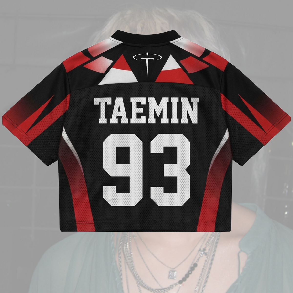 Taemin World Tour Liminal Mixed Mesh Jersey Gift For Fans