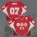 Historic 2026 BTS World Tour Mixed Mesh Jersey