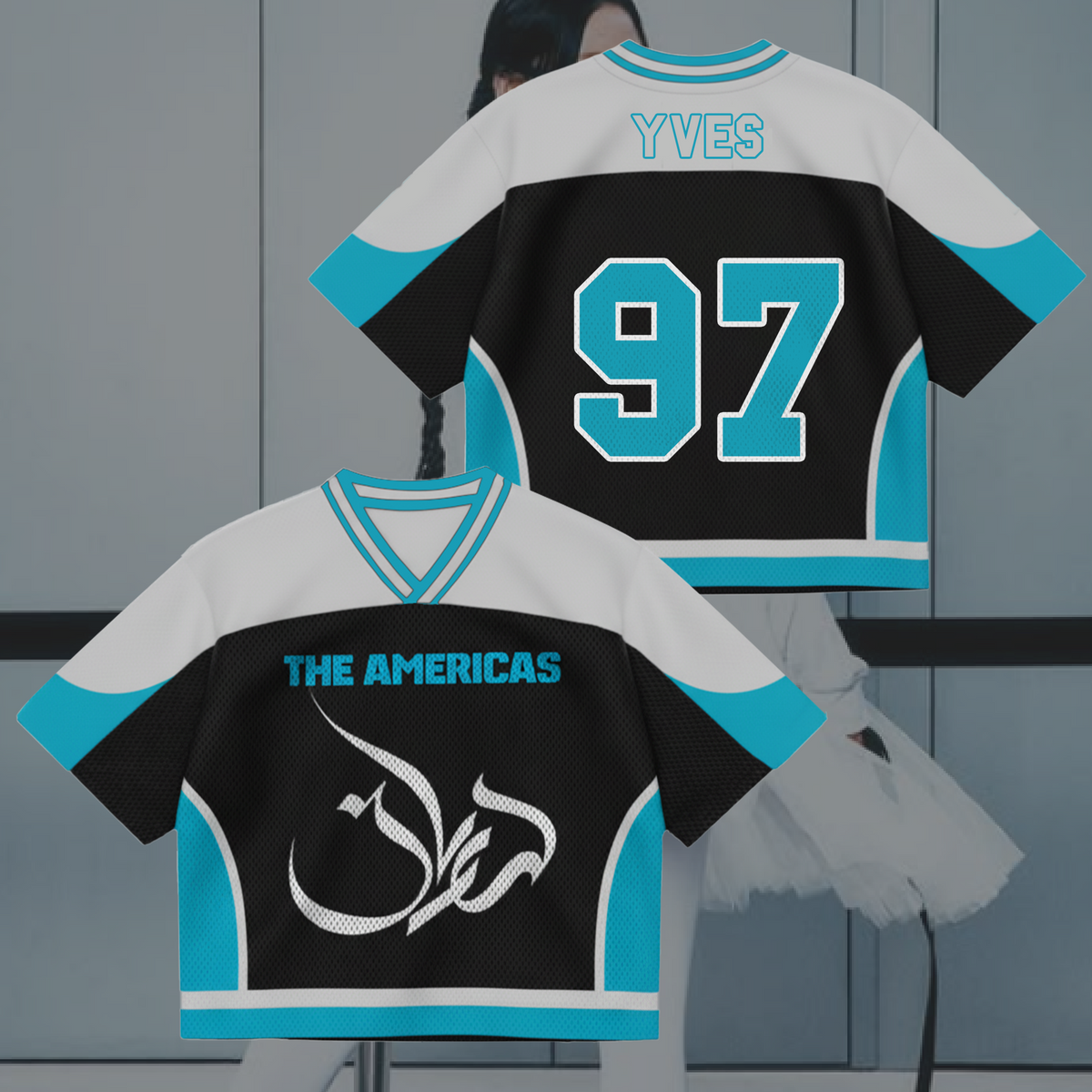Yves The Americas World Tour Mixed Mesh Jersey Gift For Fans