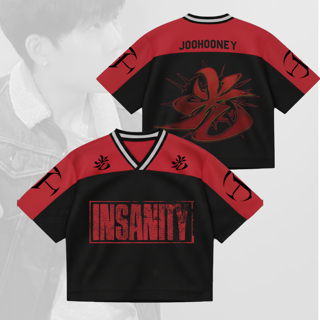 Joohoney Monsta X The 2nd Mini Album INSANITY Mixed Mesh Jersey