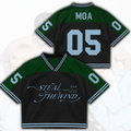 Sporty TXT Steal The Wind Concert Mixed Mesh Jersey Gift For Fans