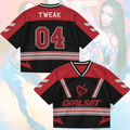 Tweak GIRLSET Mixed Mesh Jersey Gift For Fans