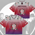 Bangtan Petals BTS World Tour Mixed Mesh Jersey Gift For Lovers