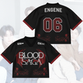 Nightshade Wing Enhypen Blood Saga World Tour Mixed Mesh Jersey