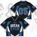 Breakeven Illit Sporty Uniform Mixed Mesh Jersey Gift For Gllit