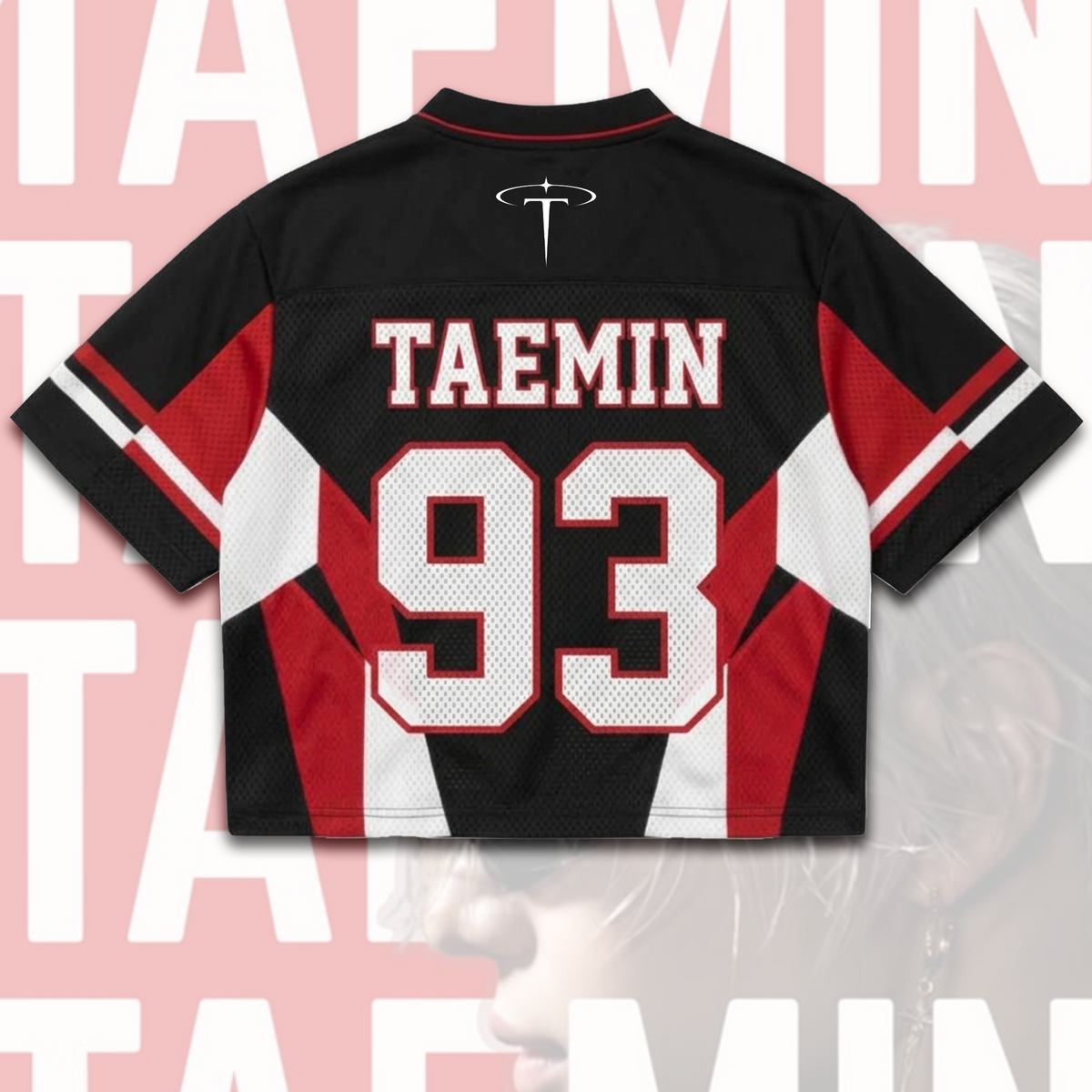 Bold Taemin World Tour Liminal Mixed Mesh Jersey Gift For Fans
