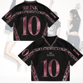 Blackpink 10th Anniversary Royal Style Mixed Mesh Jersey Gift For BLink
