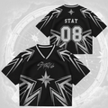 Stray Kids Star Mixed Mesh Jersey Gift For Lovers
