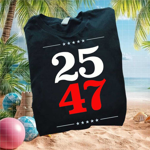 25th Amendment 47th President Anti Trump Protest Graphic T Shirt - Limotees LLC