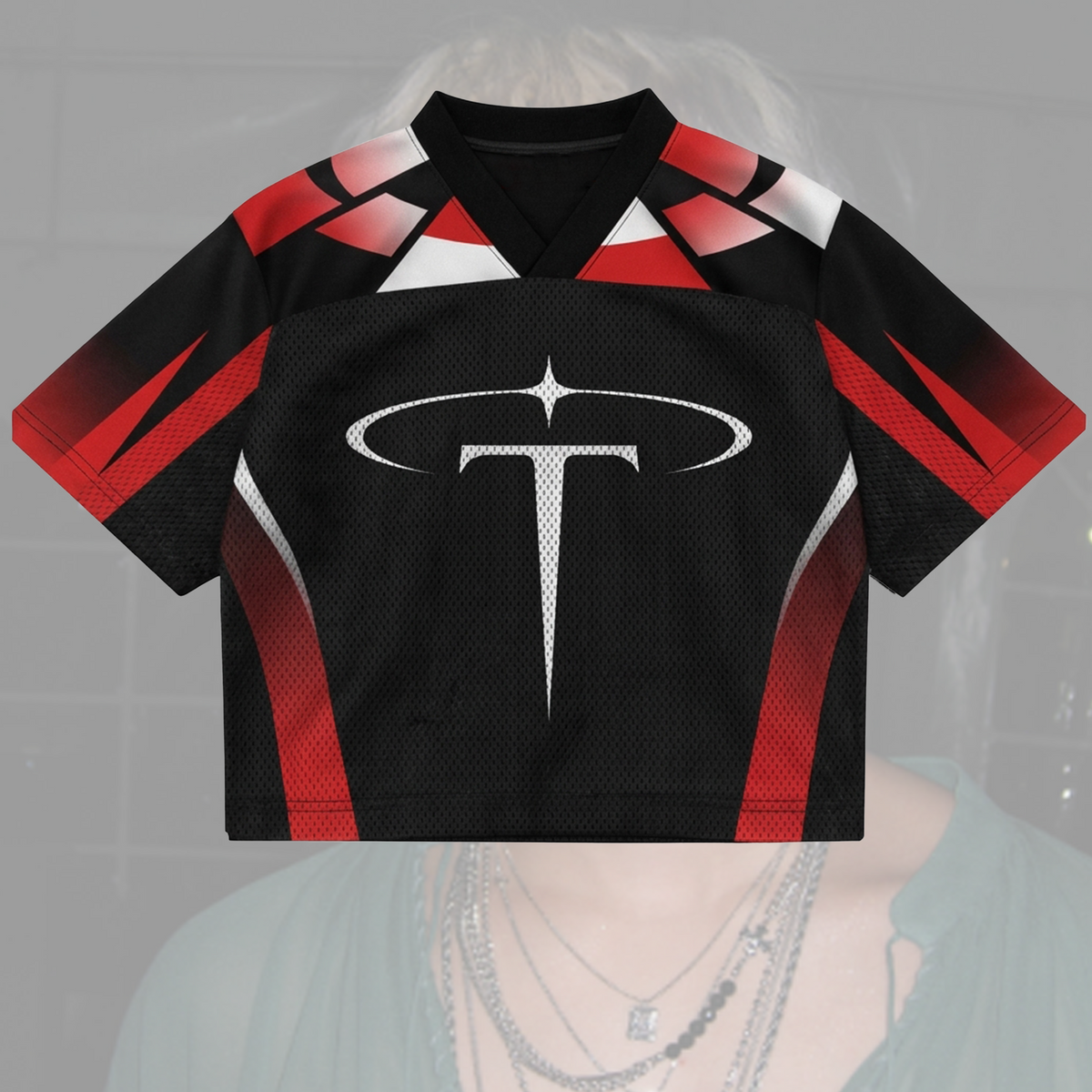 Taemin World Tour Liminal Mixed Mesh Jersey Gift For Fans