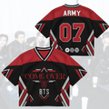 Come Over BTS Arirang World Tour Mixed Mesh Jersey Gift For Fans