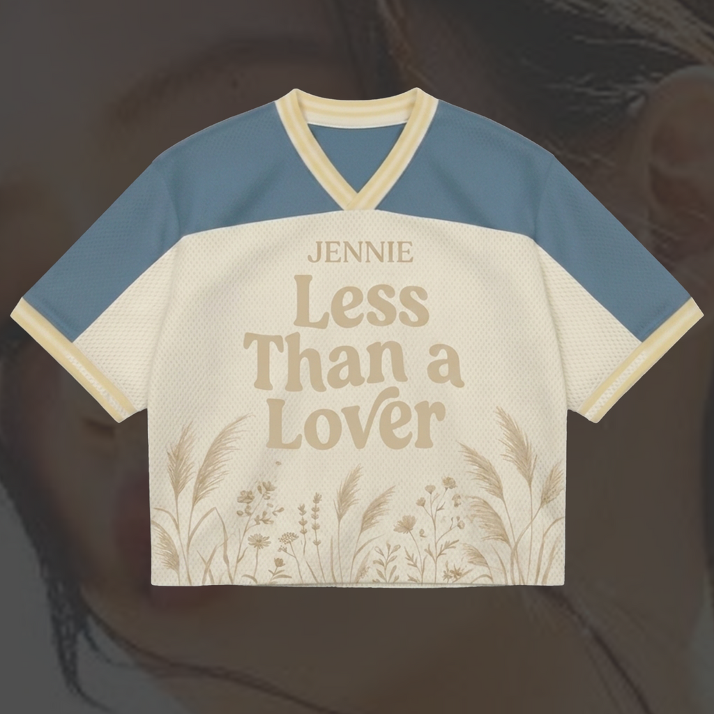 Less Than A Lover Jennie 2026 Come Back Mixed Mesh Jersey Gift For Fans