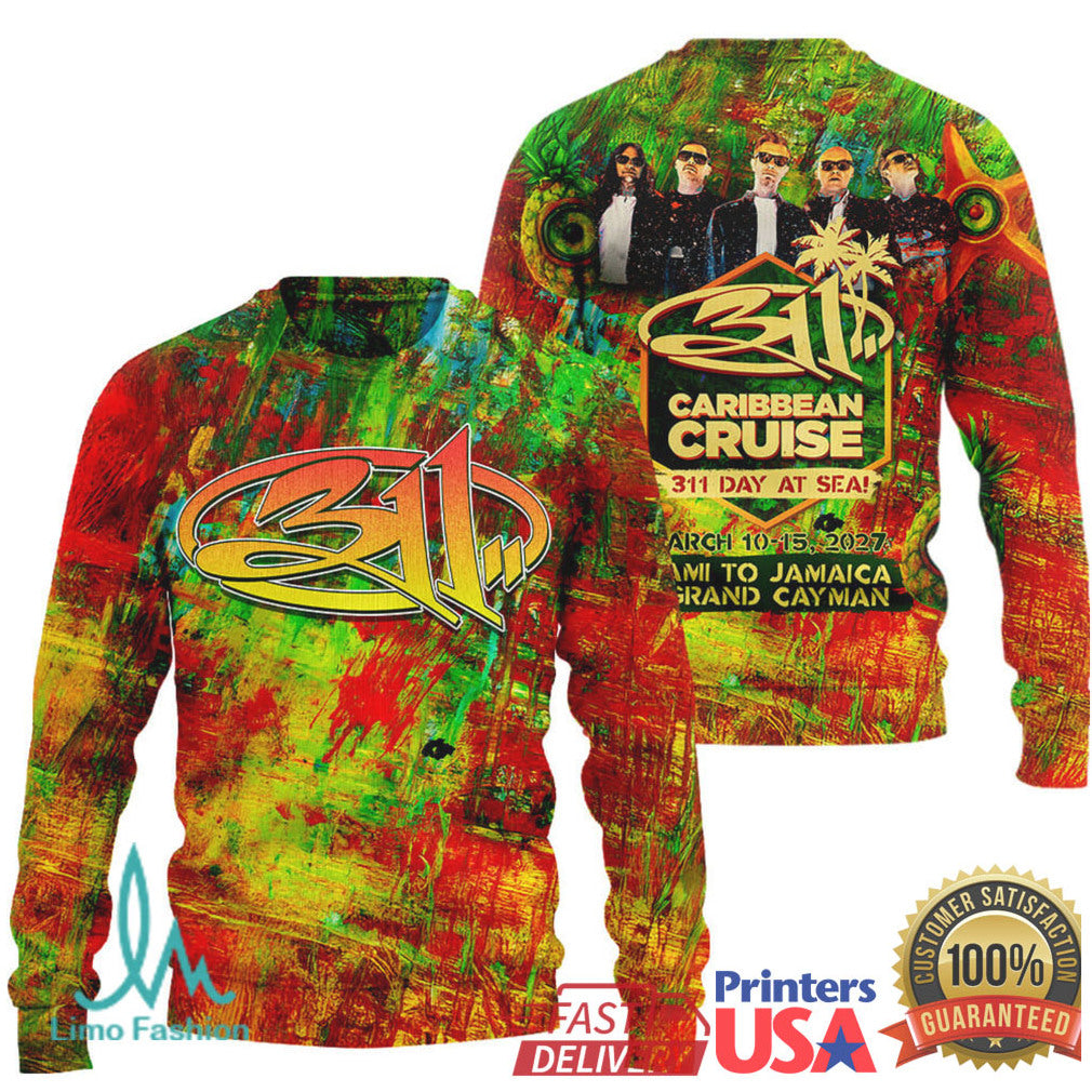 311 Day 2026 Caribbean Cruise Miami to Jamaica Grand Cayman Event Merch