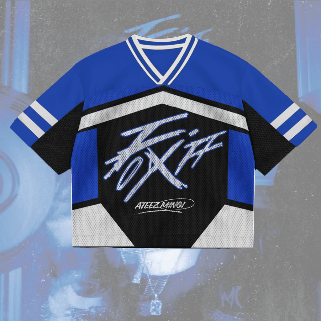 Mingi Fix Off Desire Project Album Mixed Mesh Jersey Gift for Fans