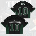 Bold Ten 10 Us Showcase Tour WayV Mixed Mesh Jersey Gift For Fans