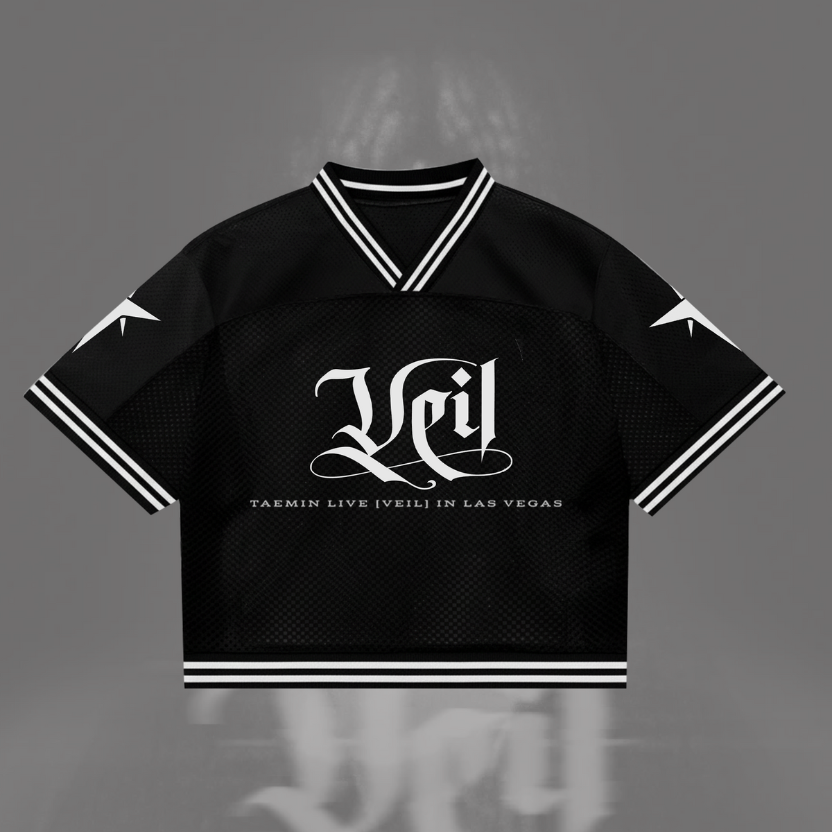 Shinee Taemin VEIL Live in Las Vegas Mixed Mesh Jersey
