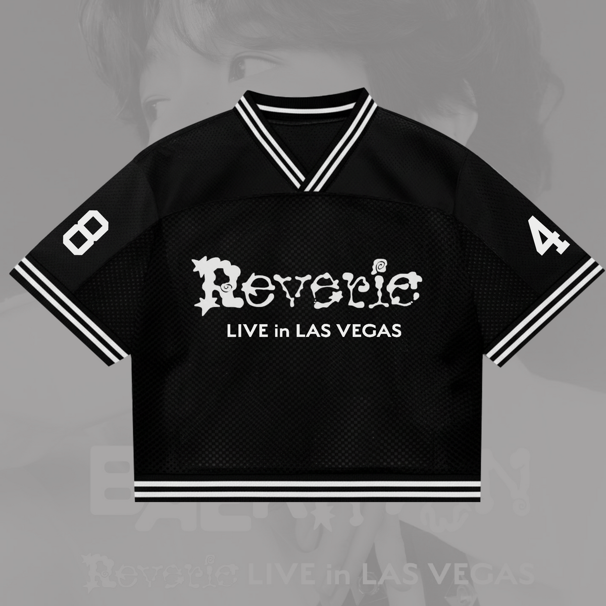 BAEKHYUN LIVE Reverie in Las Vegas EXO Mixed Mesh Jersey