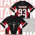Bold Taemin World Tour Liminal Mixed Mesh Jersey Gift For Fans
