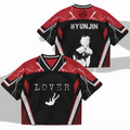 Lover Hyunjin Mixed Mesh Jersey Birthday Gift For Stay