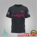 New England Patriots Official NFL x MF DOOM 3D Shirt - Limotees LLC