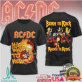 ACDC Highway To Hell Bart Simpson Born To Rock T Shirt - Limotees LLC