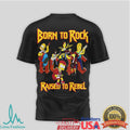ACDC The Simpsons Mashup Born to Rock Raised to Rebel T Shirt - Limotees LLC