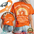 ASPCA Philadelphia Eagles Animal Guardian Prevention of Cruelty Awareness T Shirt