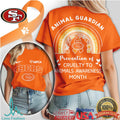 ASPCA San Francisco 49ers Animal Guardian Prevention of Cruelty Awareness T Shirt - Limotees LLC