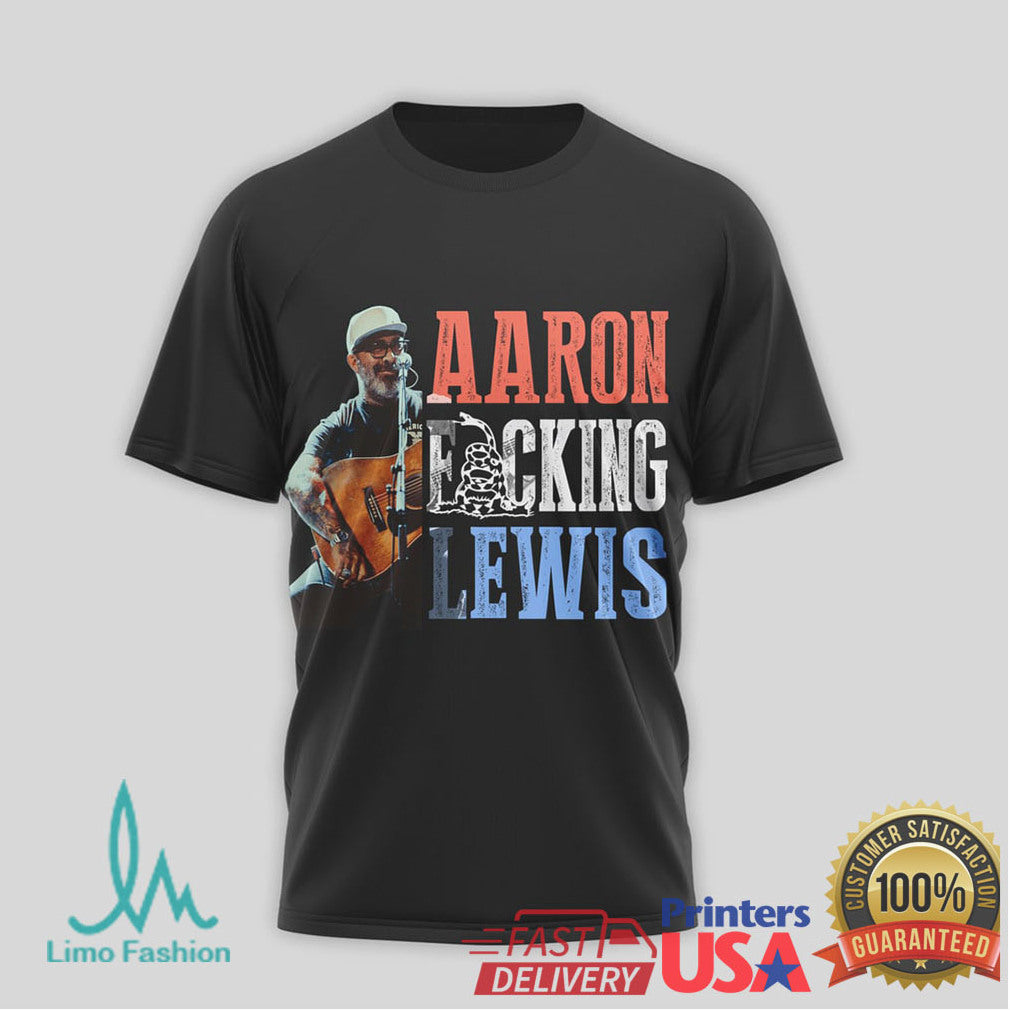 Aaron Lewis and The Stateliners 2026 American Tour T Shirt - Limotees LLC