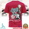 Alabama Crimson Tide 2025 2026 CFP Playoff Big Al Trophy Fan T Shirt - Limotees LLC