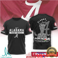 Alabama Crimson Tide 2025 Rose Bowl Champions Roster Custom Name T Shirt - Limotees LLC