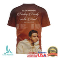 Alex Warren Finding Family On The Road 2026 World Tour Merchandise T Shirt - Limotees LLC