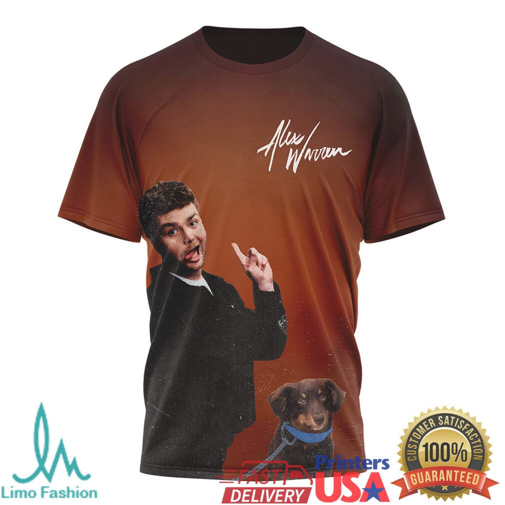 Alex Warren Finding Family On The Road 2026 World Tour Merchandise T Shirt - Limotees LLC