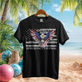 America 250 Semiquincentennial T Shirt Patriotic Eagle Distressed Flag - Limotees LLC
