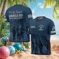 America 250 “We The People” U.S. Army Retired Service & Honor T Shirt - Limotees LLC