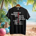 America Patriotic Values Acrostic T Shirt 250th Anniversary 2026 - Limotees LLC