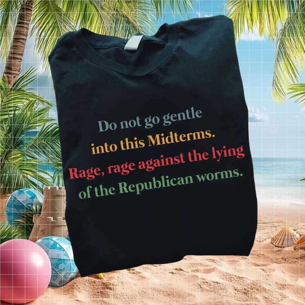 Anti GOP Rage Against Republican Worms Midterm Voting T Shirt - Limotees LLC
