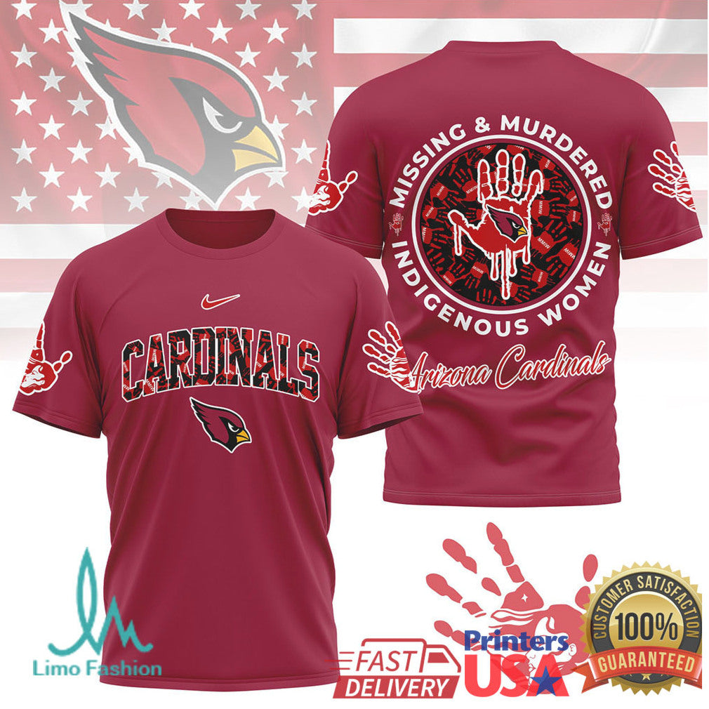 Arizona Cardinals MMIW Awareness Missing & Murdered Indigenous Women T Shirt