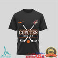 Arizona Coyotes Hockey x Harley Davidson Skull Biker T Shirt - Limotees LLC