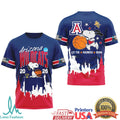 Arizona Wildcats 2026 NCAA March Madness Snoopy Basketball T shirt - Limotees LLC