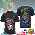 Arizona Wildcats Built To Play Not To Bow Urban Graphic T Shirt - Limotees LLC