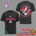 Arizona Wildcats Grateful Dead Steal Your Face Retro Style T Shirt