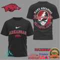 Arkansas Razorbacks Grateful Dead Steal Your Face Vintage Style Tee - Limotees LLC