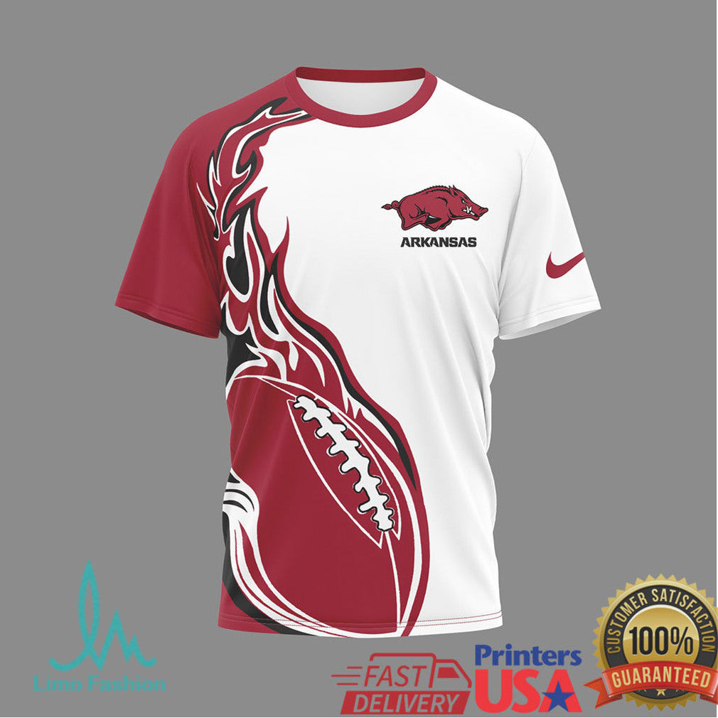 Arkansas Razorbacks “They Not Like Us” Mascot Graphic T Shirt - Limotees LLC