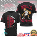Arkansas Razorbacks Woo Pig Sooie Scooby Doo Basketball Tee - Limotees LLC