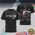 Artemis II 2026 Dark Side of the Moon NASA Mission Black T Shirt - Limotees LLC