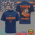 Auburn Tigers Basketball Mascot War Eagle Sport T Shirt - Limotees LLC