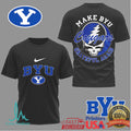 BYU Cougars “Make BYU Grateful Again” Retro Rock Inspired Sports T Shirt - Limotees LLC