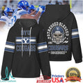 BYU Cougars Stressed Blessed and Obsessed Football Skull Quilted T Shirt - Limotees LLC